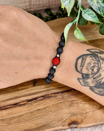 Bracelet - Vulcana - Micro-macramé