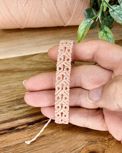 Bracelet - Arabesque - Micro-macramé