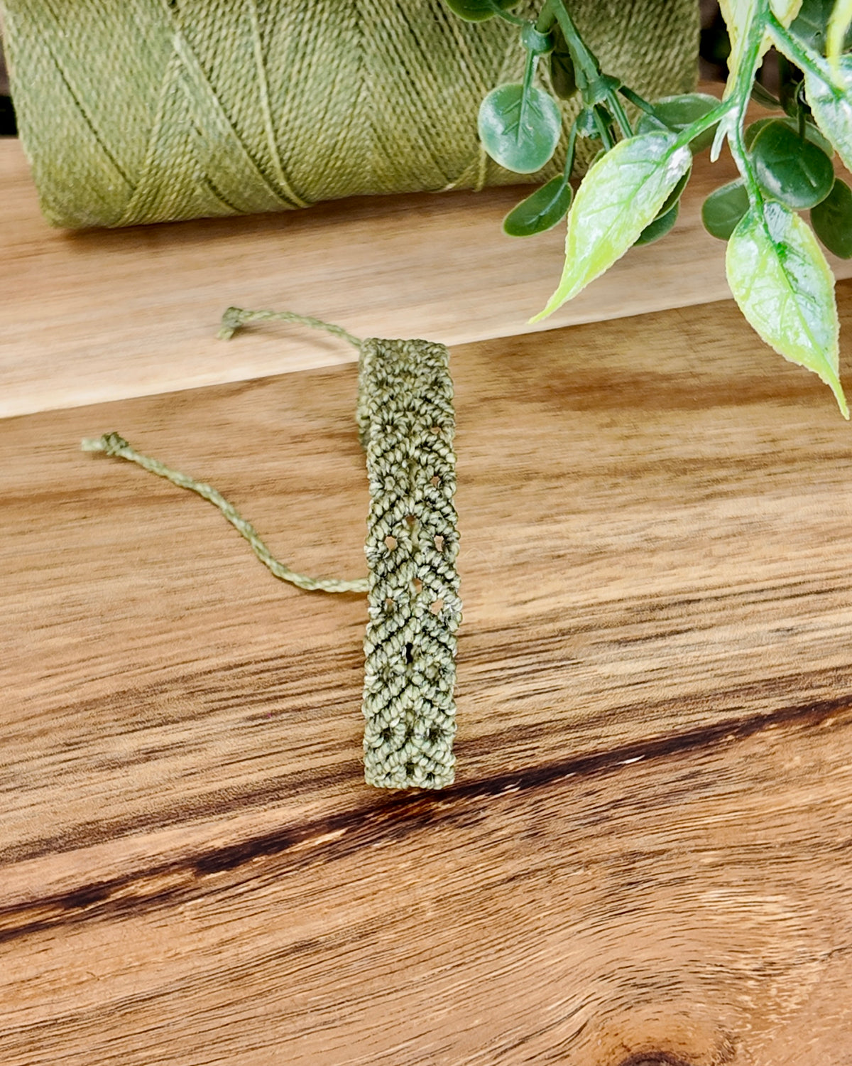 Bracelet - Arabesque - Micro-macramé