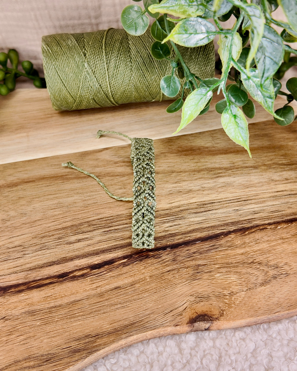 Bracelet - Arabesque - Micro-macramé