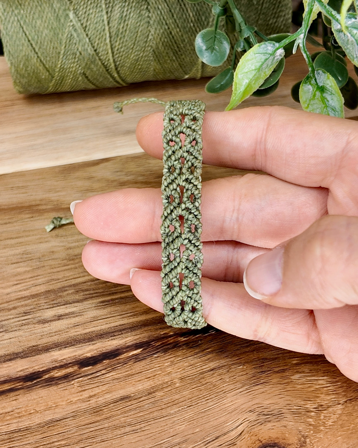 Bracelet - Arabesque - Micro-macramé